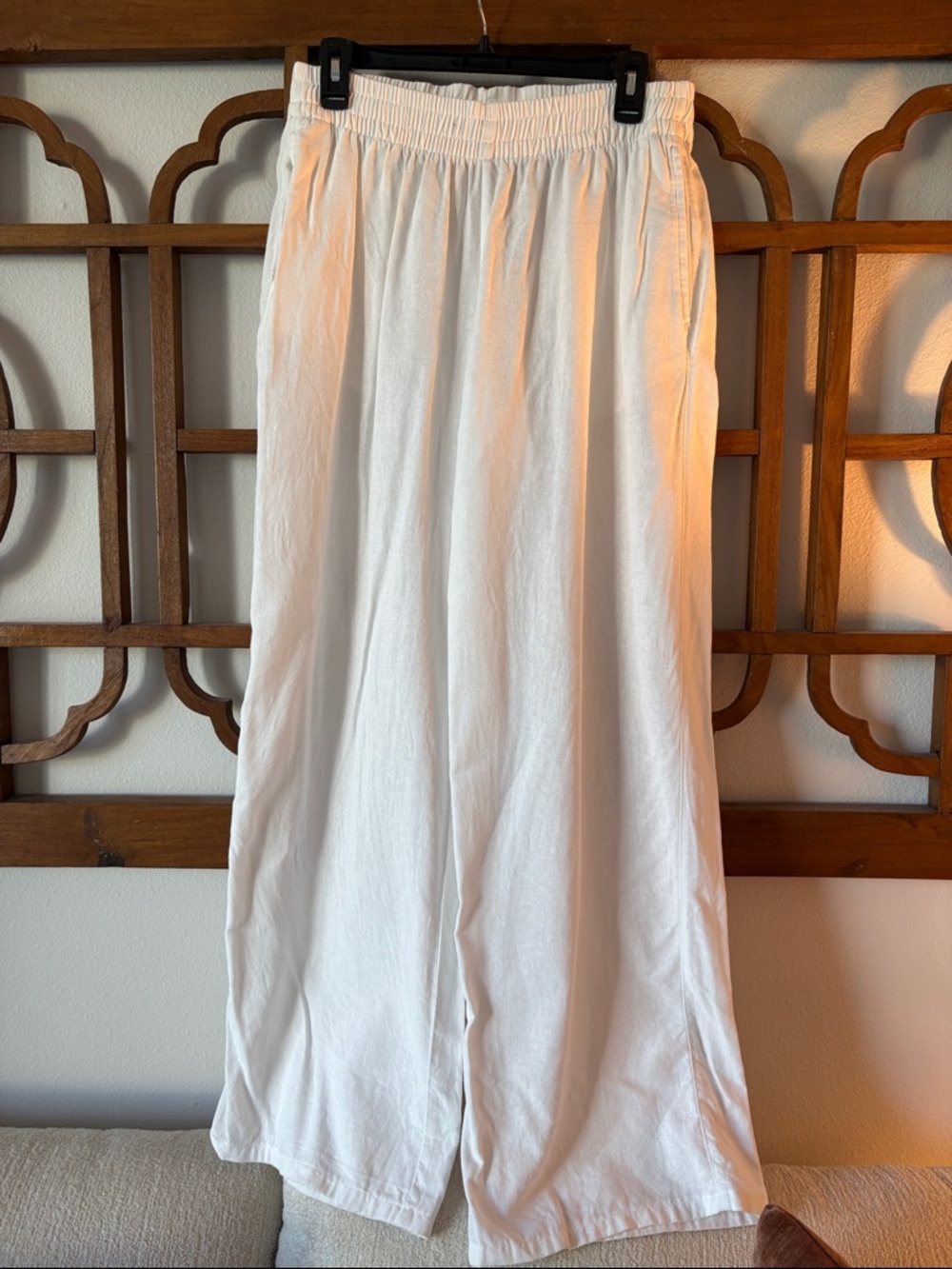Old Navy Wide Leg Linen Pants